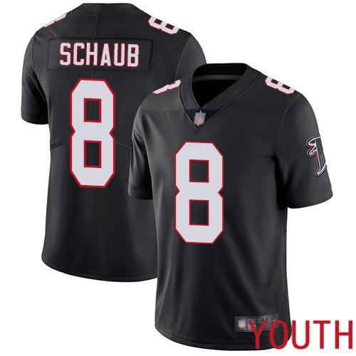 Atlanta Falcons Limited Black Youth Matt Schaub Alternate Jersey NFL Football 8 Vapor Untouchable